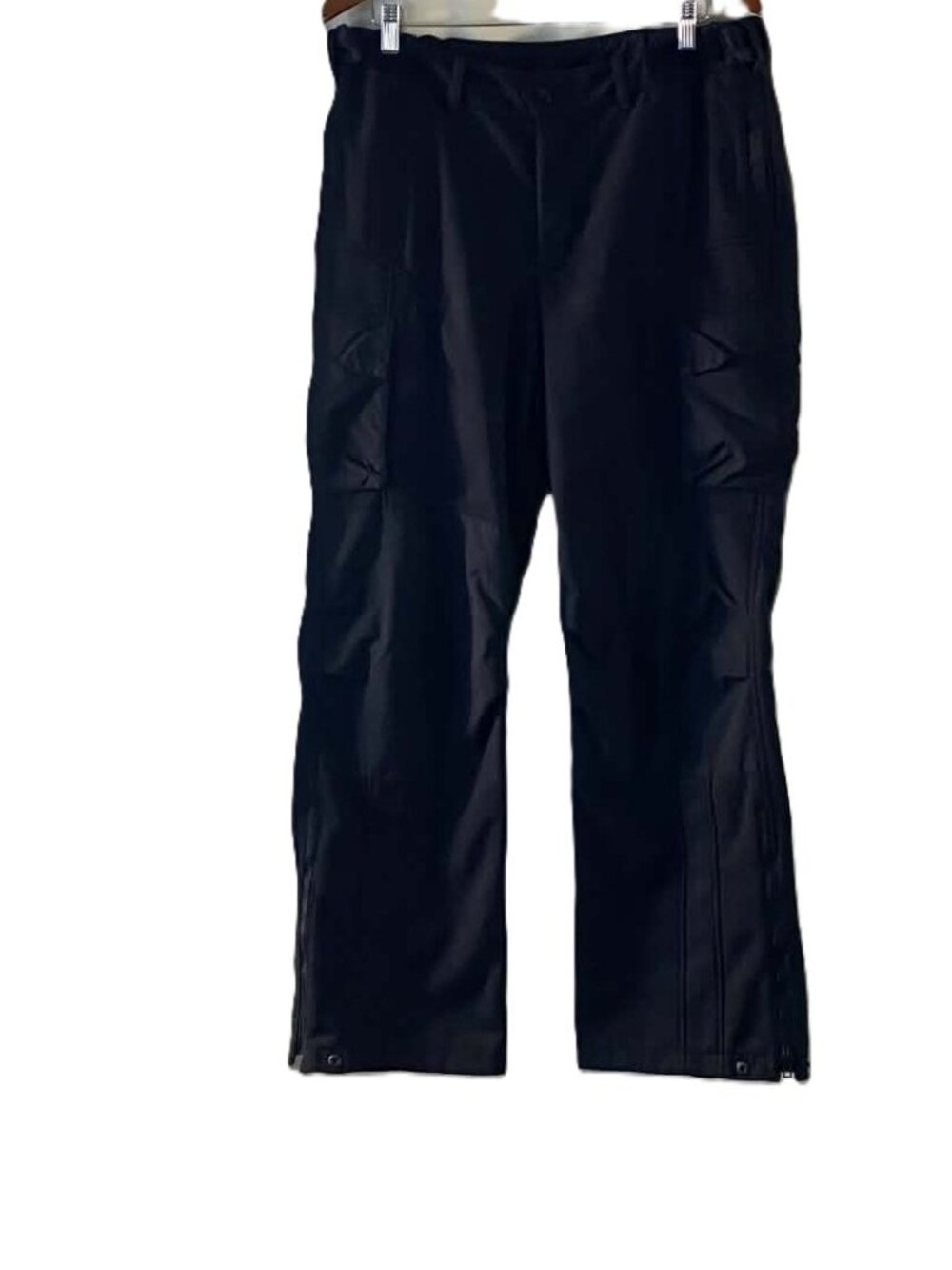Duluth Trading Co Women's Black Cargo Pants 38 Waist 31 Inseam Long